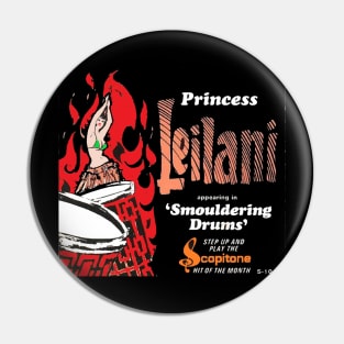 Smouldering Drums Pin