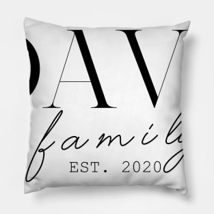 Dave Family EST. 2020, Surname, Dave Pillow