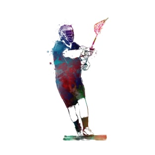 lacrosse sport art #lacrosse #sport T-Shirt