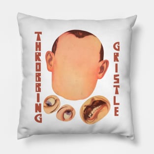 Throbbing Gristle ∆∆ Fan Art Design Pillow