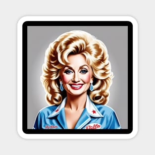 Dolly Parton Melodious Magic Magnet