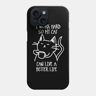 work for my cat Phone Case