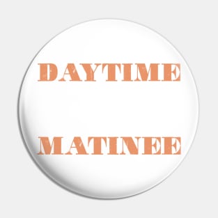 Daytime Matinee Club Shirt in Orange Pin