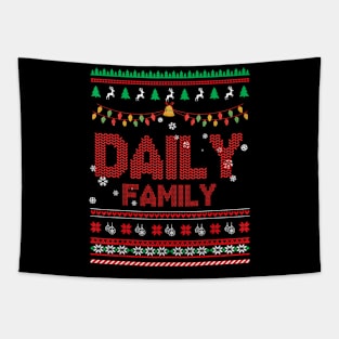 Daily Family Christmas, Name Xmas , Merry Christmas, Name , Birthday, Middle name Tapestry