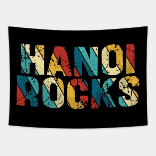 Retro Color - Hanoi Rocks Tapestry