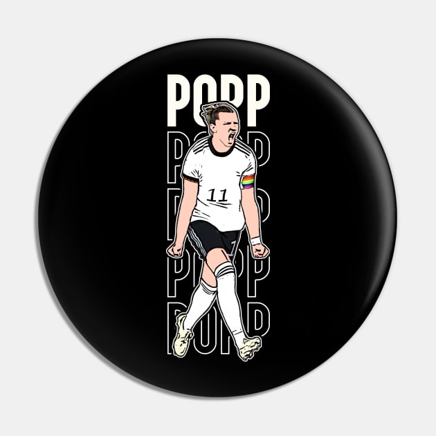 Women Soccer - Germany Popp Pin by RichyTor