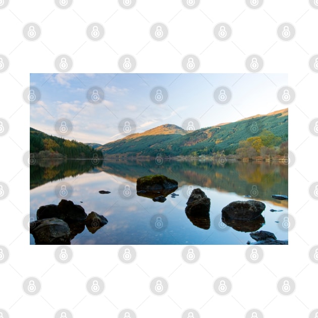 Loch Eck Reflections by JeanKellyPhoto