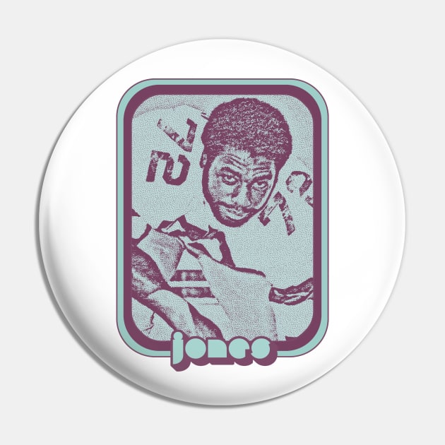 Ed Too Tall Jones / Retro Football Fan Design Gift Pin by DankFutura