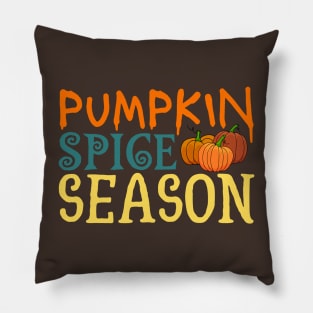 pumpkin spice season halloween Pillow