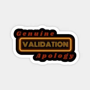 GenHeal Genuine Apology T-Shirt Magnet