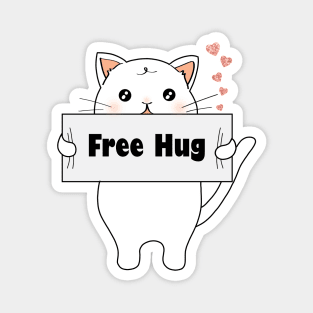 Free Hug Magnet