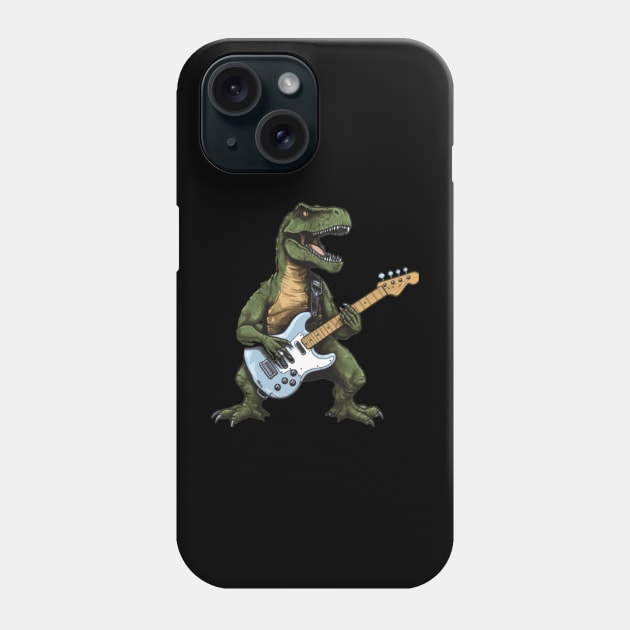 T-REX ROCK Phone Case by Pixy Official