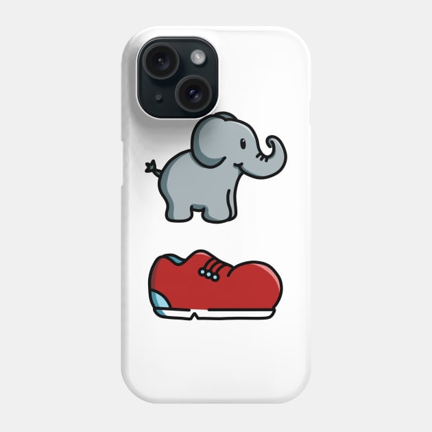 Elephant Shoe Phone Case by jaynadian