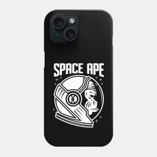 Space Ape To The Moon Phone Case