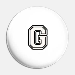 Varsity Liter G Pin