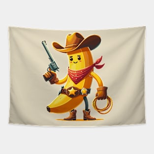 Cowboy Banana Tapestry