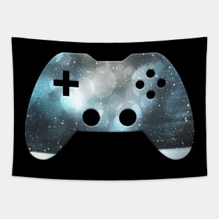 Winter Storm Rush - Gaming Gamer Abstract - Gamepad Controller - Video Game Lover - Graphic Background Tapestry