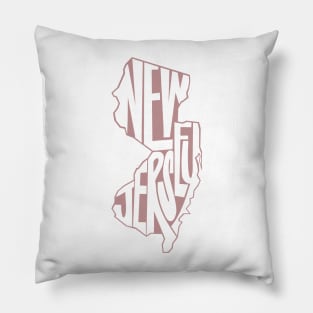 New Jersey - Pink Pillow