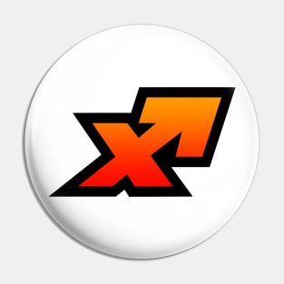 Sagittarius Orange Gradient Pin