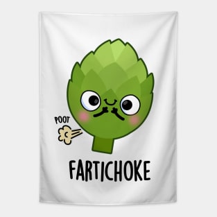 Fartichoke Funny Farting Artichoke Pun Tapestry