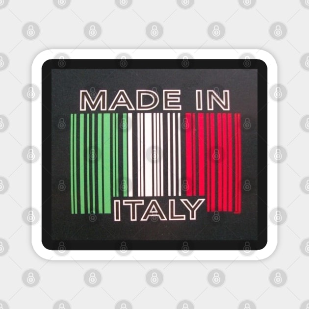 Made In Italy Magnet by  The best hard hat stickers 