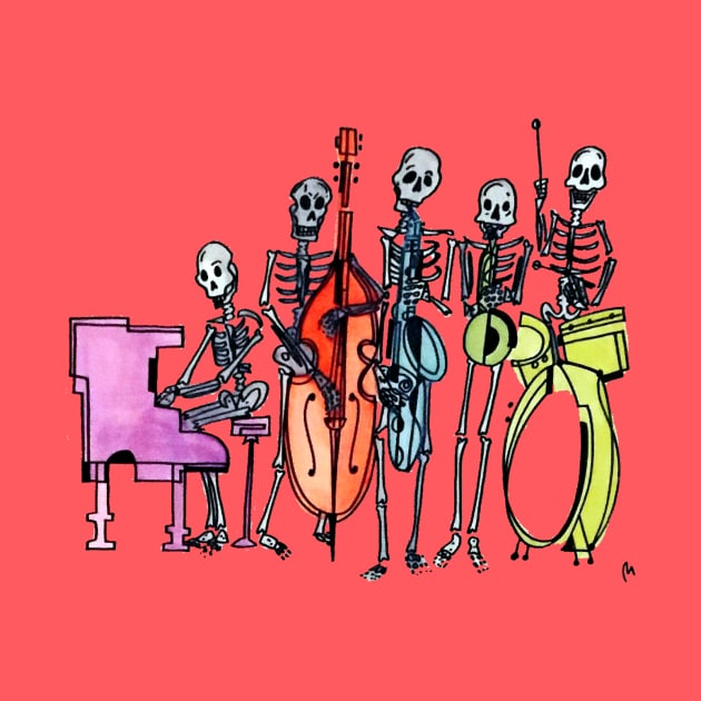 The Skeleton Band by WorldofPollux