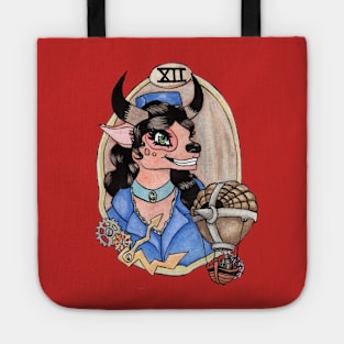 Steampunk Cow Tote