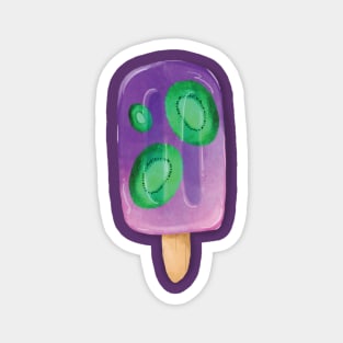 Popsicle Kiwi Magnet