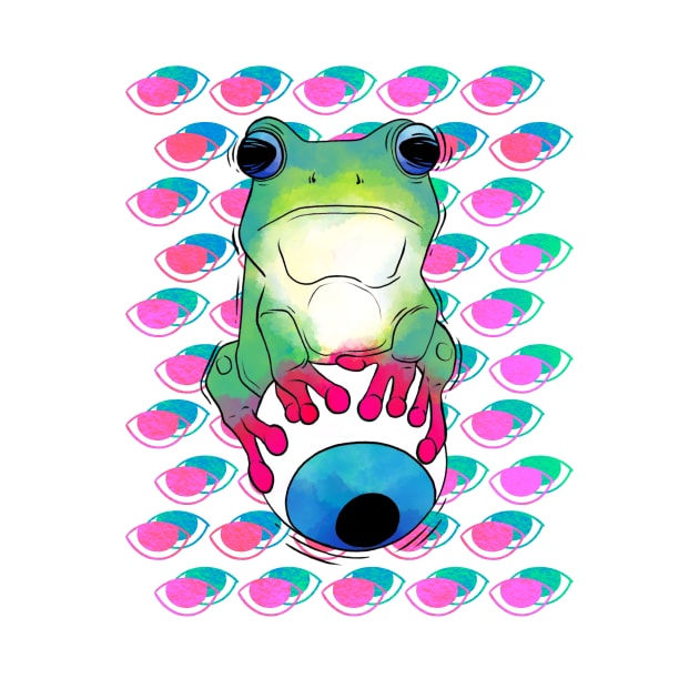 Frog eyes by terastar