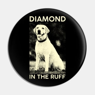 Diamond in the Ruff Pin