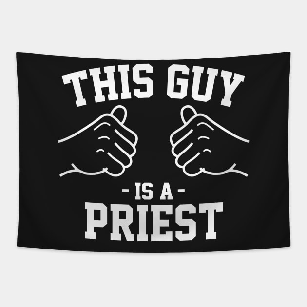 This guy is a priest Tapestry by Lazarino