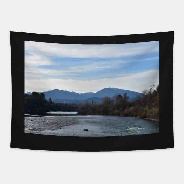 Riverfront Park Tapestry by Ckauzmann