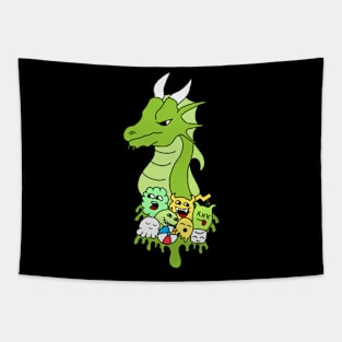 Dragon Doodle Tapestry