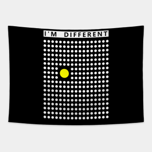 I m different dots Tapestry