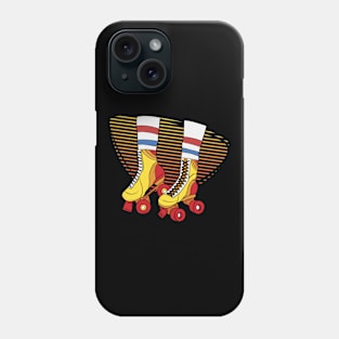 Retro Roller Skates Phone Case