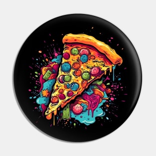 A mouth-watering slice of pizza Pin