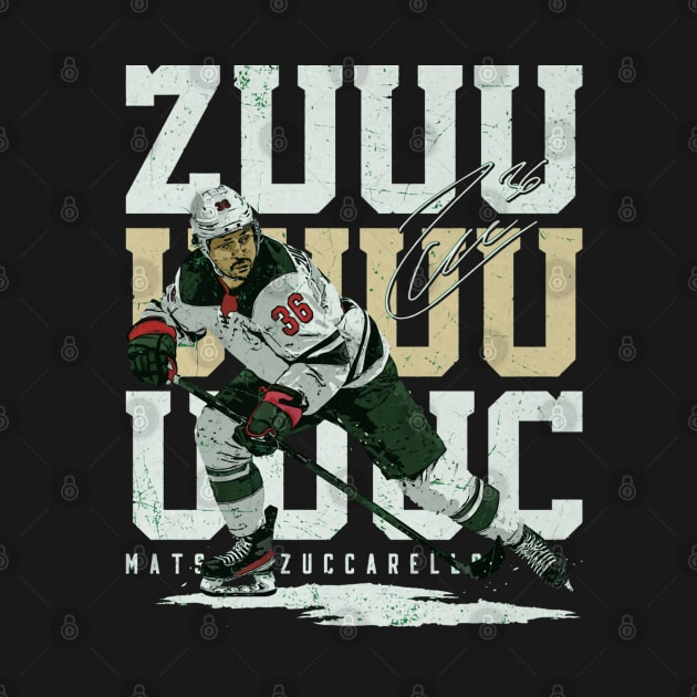 Mats Zuccarello Minnesota ZUUUC by lavonneroberson