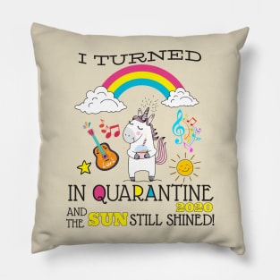 Quarantine 1st Birthday 2020 Pillow