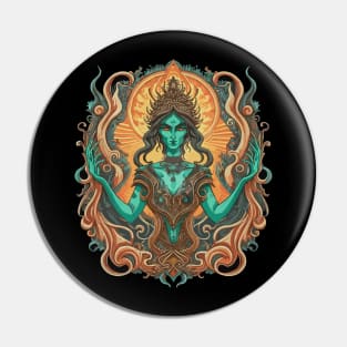 Hexed Hues: Black Magic Revelry Pin