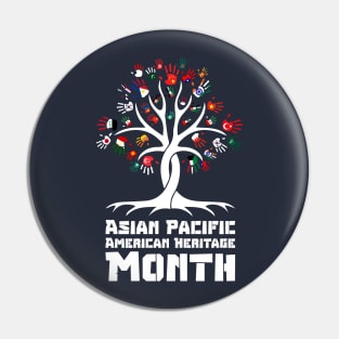 aapi month gift :Asian Pacific American Heritage Month Pin