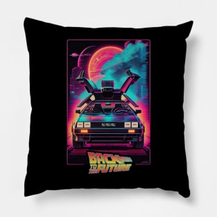 Back To The Future Delorean Pillow