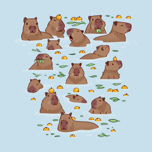 Bathing Capybara T-Shirt