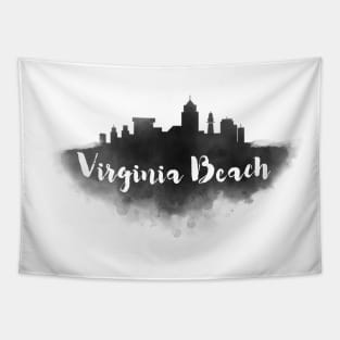 Virginia Beach watercolor Tapestry