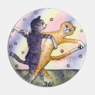 Ballroom cats move so well together on the dance floor Pin