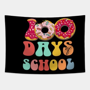 100th days of school girls boys Funny kindergarten Teachers Tapestry