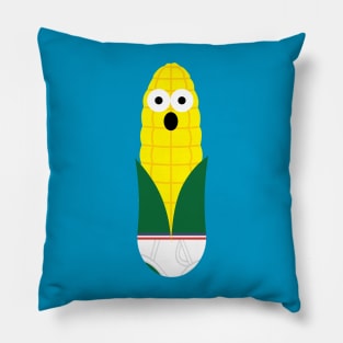 CORN IN UNDERWEAR Pillow