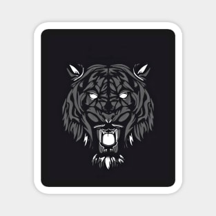 Black and White Beast - Best Selling Magnet