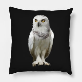 Snow Owl Pillow