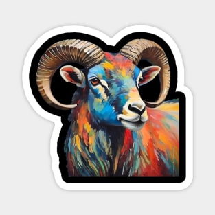 Big Horn Sheep Magnet