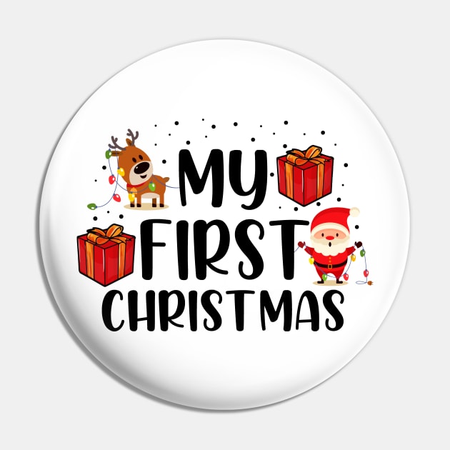 My First Christmas Sweater Pin by KsuAnn